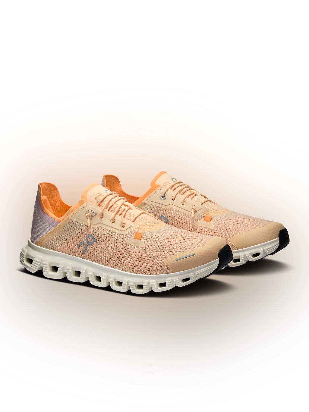 On Running Womens Cloud 6 Coast Sneakers Blonde Mauve Size 7